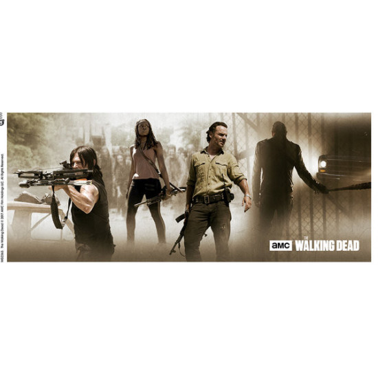 Hrnek The Walking Dead (Živí mrtví) - Daryl, Michonne, Rick