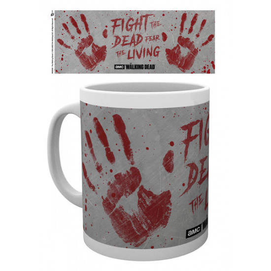 Hrnek The Walking Dead (Živí mrtví) - otisky