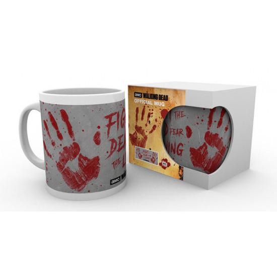 Hrnek The Walking Dead (Živí mrtví) - otisky