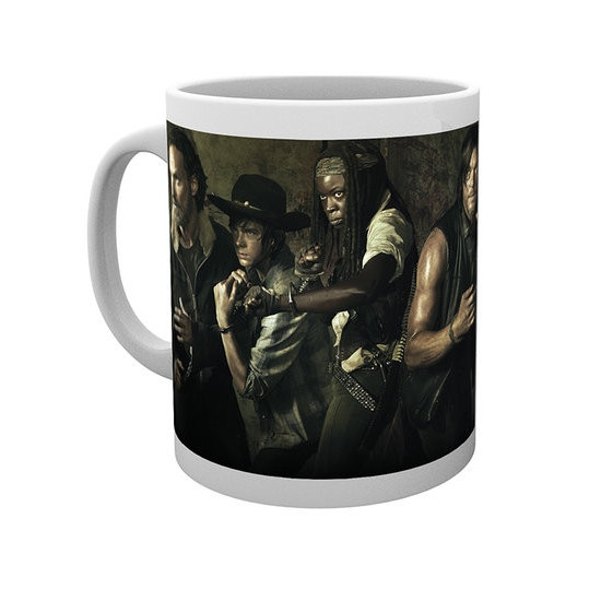 Hrnek The Walking Dead (Živí mrtví) - otisky