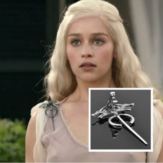 Brož Game of Thrones (Hra o trůny) - Daenerys