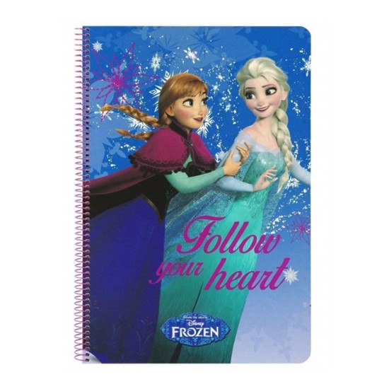 Diář Frozen (Ledové království) - Fllow your heart
