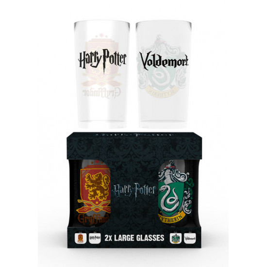 Set 2 sklenice Harry Potter