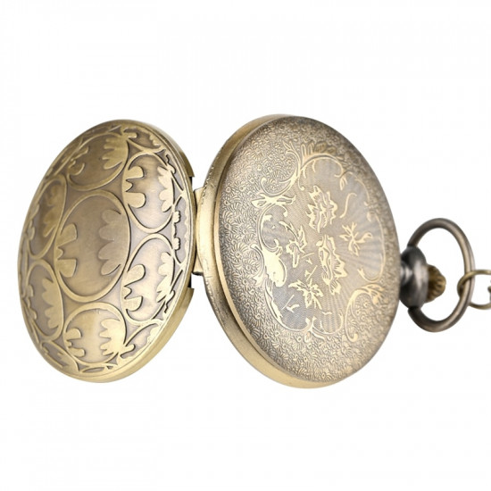 Kapesní hodinky Batman-retro bronz