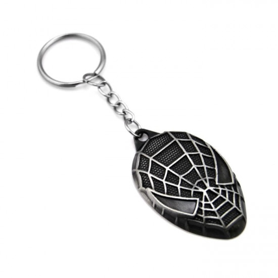 Klíčenka Spider-Man - hlava (stříbrný)