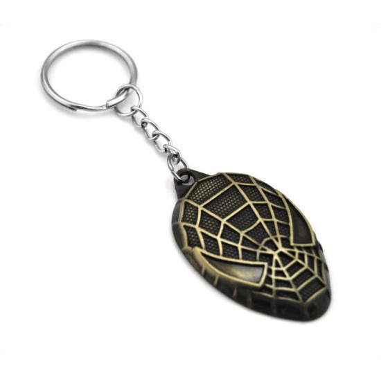 Klíčenka Spider-Man - hlava (zlatý)