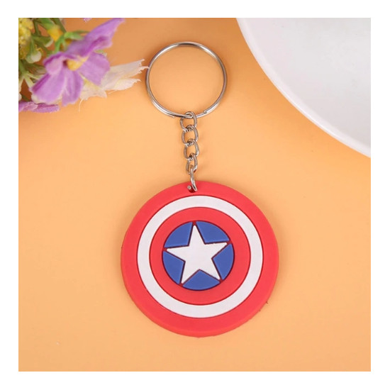 Gumová klíčenka - Kapitán Amerika