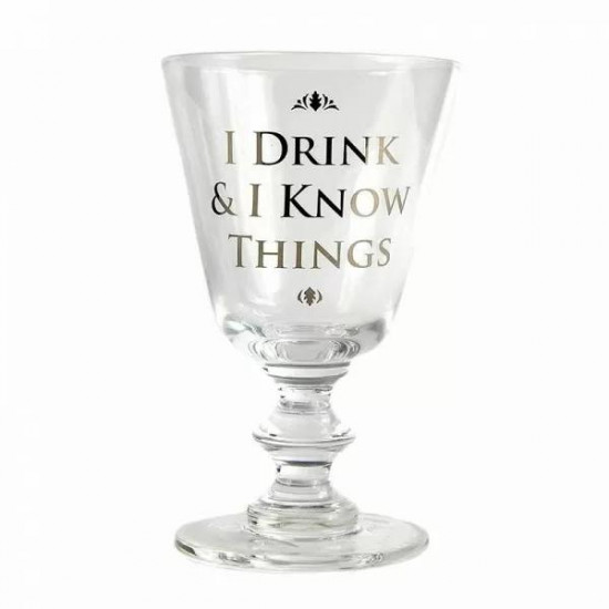 Sklenice Hra o Trůny (Game of Thrones) - Drink And Know Things
