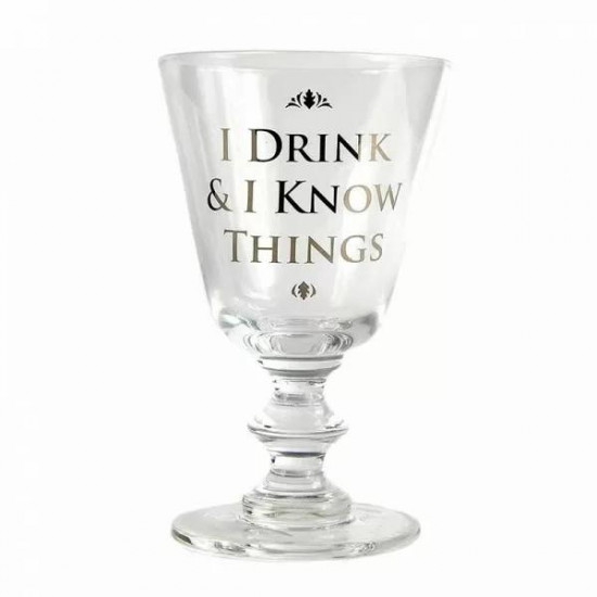 Sklenice Hra o Trůny (Game of Thrones) - Drink And Know Things