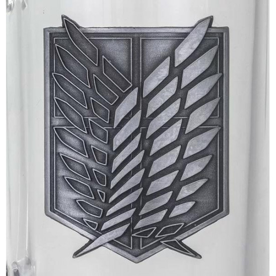 Pullitr sklenice Attack on Titan (Shingeki no kyojin) - Scout Symbol