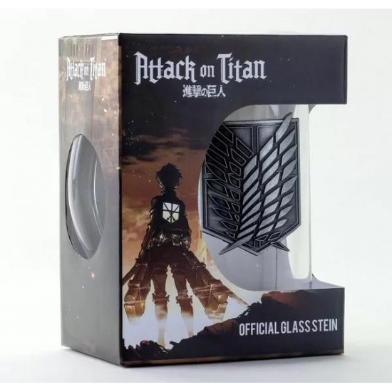 Pullitr sklenice Attack on Titan (Shingeki no kyojin) - Scout Symbol