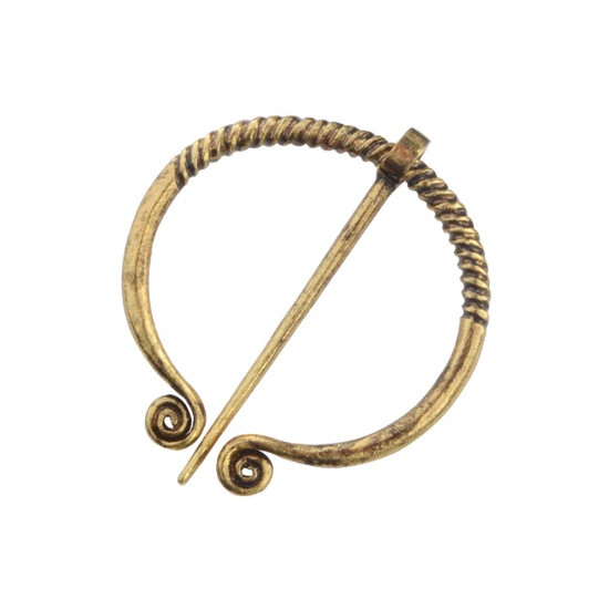 Brož Vikingové - kruh (zlato)