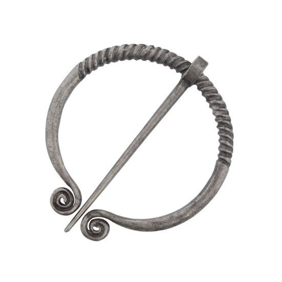 Brož Vikingové - kruh (stříbro)