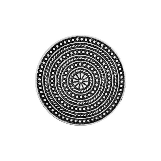 Brož Vikingové - terč (stříbro)