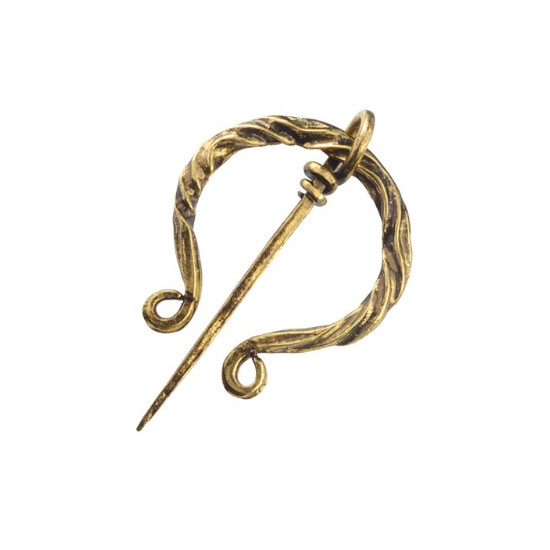 Brož Vikingové - podkova (zlato)