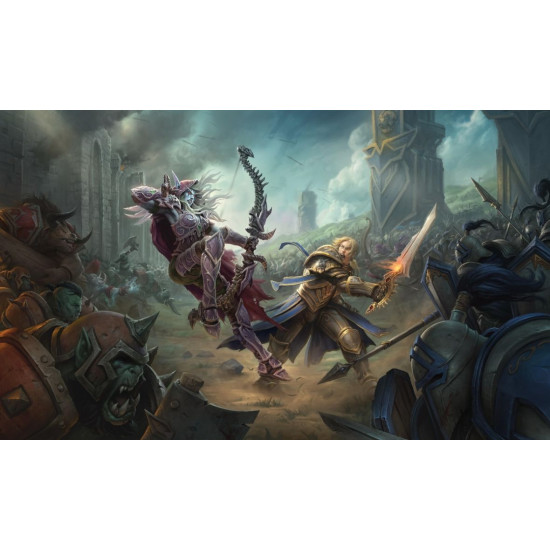 Řetízek World of Warcraft - symbol Hordy (zlatý)