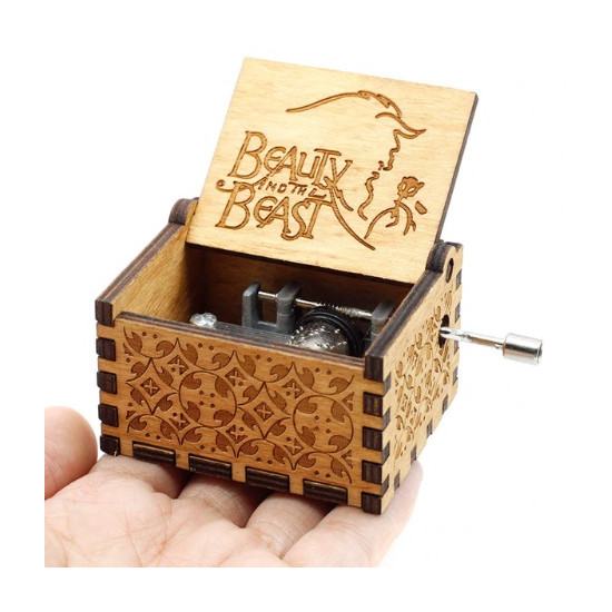 Hrací skříňka Kráska a zvíře