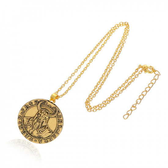 Řetízek Vikingové - Amulet ( zlatý )