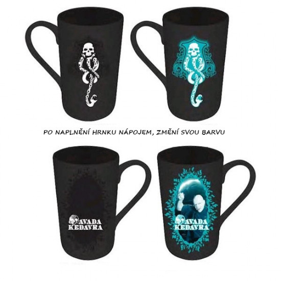 Hrnek Harry Potter -Lord Voldemort    - mění barvu