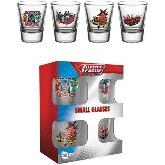 Panákové skleničky -DC Comics - Justice League Characters