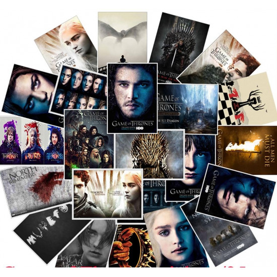 Samolepky - Hra o trůny 2