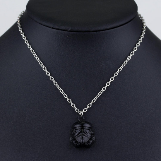 Řetízek StarWars - Stormtrooper ( černý )