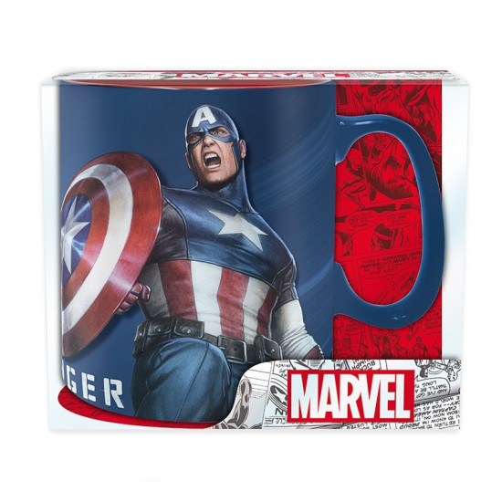 Hrnek Marvel - Kapitán Amerika