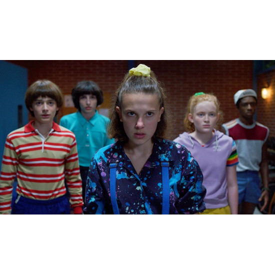 Řetízek Stranger Things - Stříbrná (logo)