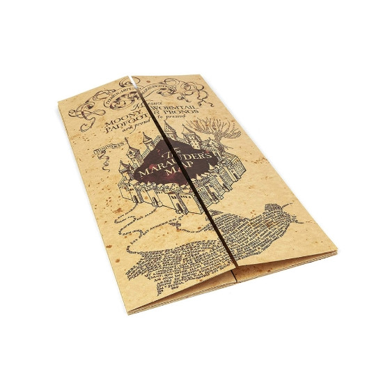 Mapa Harry Potter - Pobertův plánek