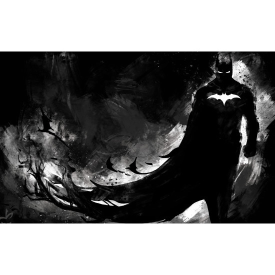 Peněženka - Batman (bílá)