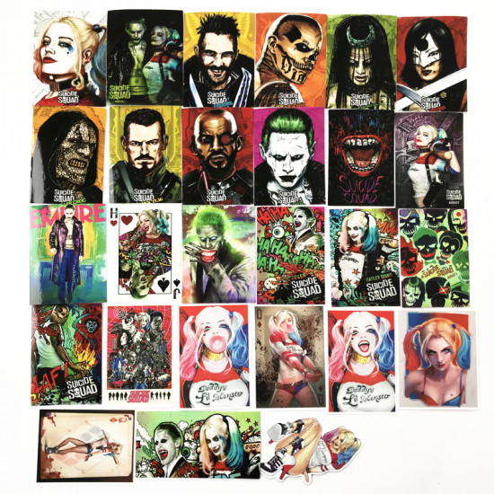 Samolepky - Sebevražedný oddíl