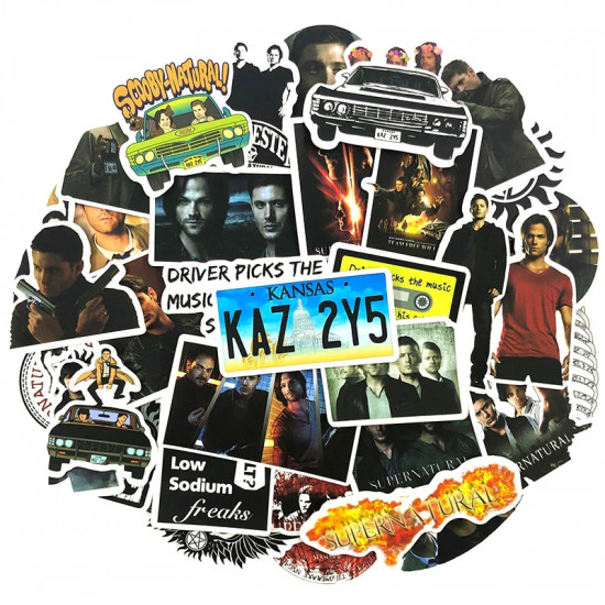 Samolepky - Supernatural ( Lovci duchů)