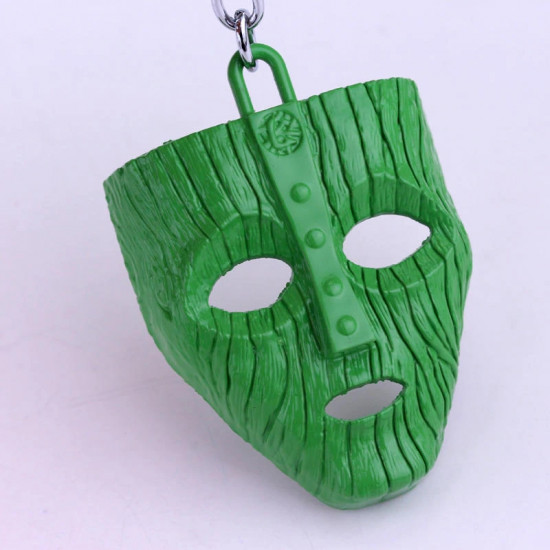Klíčenka - Maska (zelená)