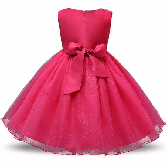 Šaty pro princeznu (tmavě růžové)