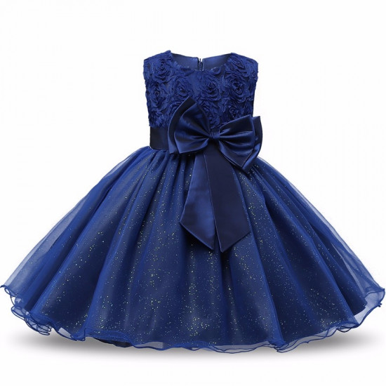 Šaty pro princeznu (tmavě modré)