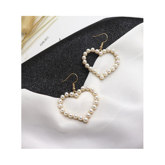 Náušnice Kráska a zvíře - Srdce