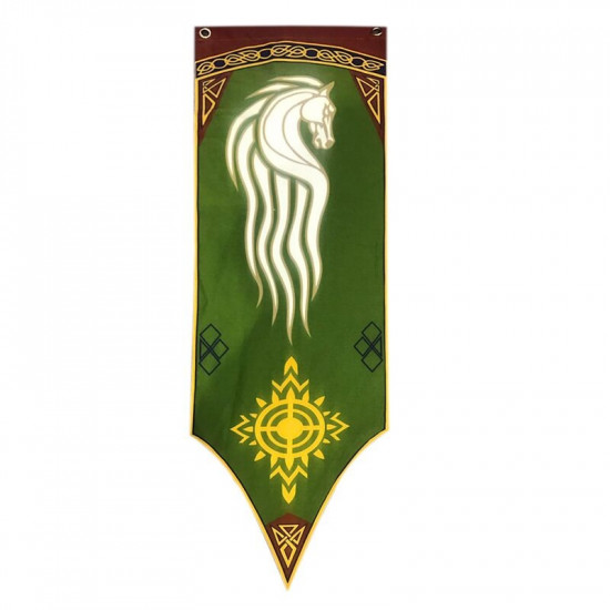 Vlajka Pán Prstenů - Jezdci Rohanu