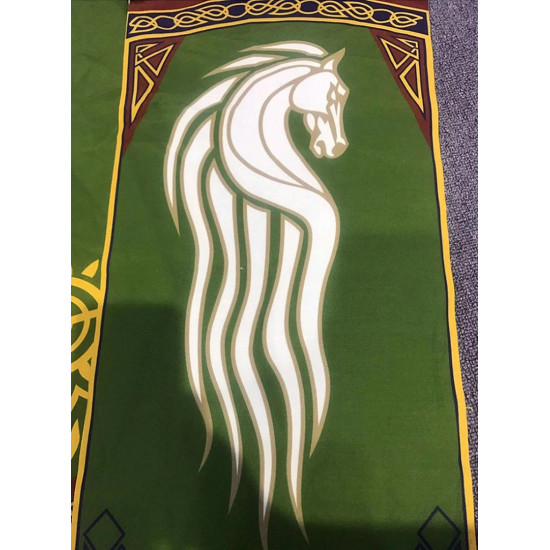 Vlajka Pán Prstenů - Jezdci Rohanu