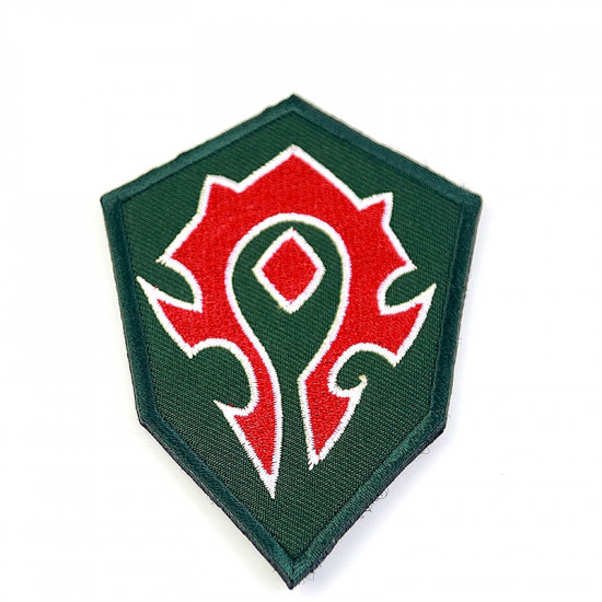 Odznak World of Warcraft - Horda (dvě barvy)