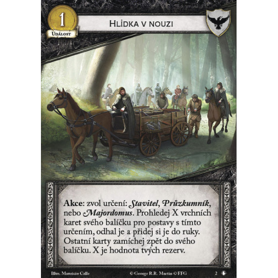 Hra o trůny LCG - Odít se do černé