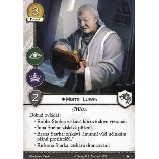 Hra o trůny LCG - Odít se do černé