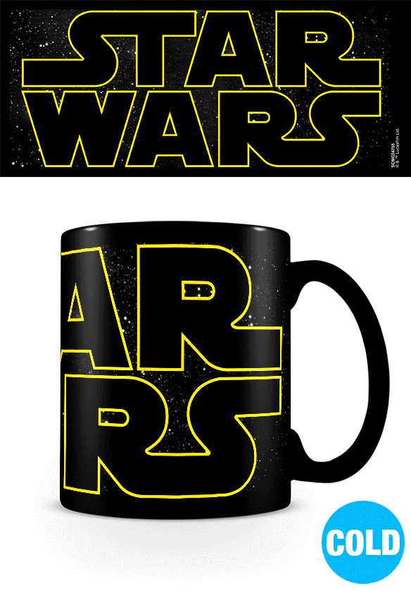 Hrnek Star Wars: Logo (mění...